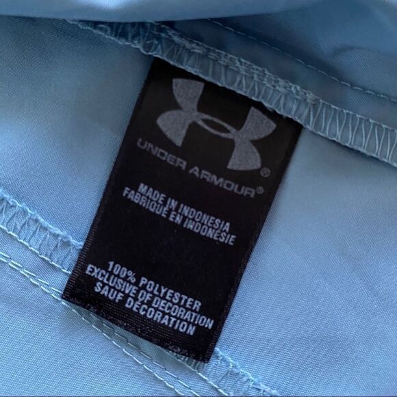 Under Armour Lightweight Full Zip Polyester Windbreaker Jacket Size Small - Picture 10 of 11